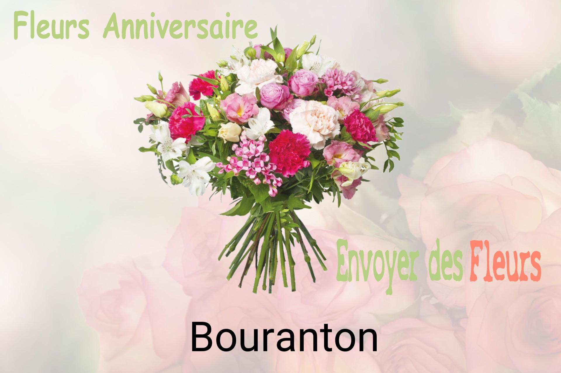 Bouquet de fleurs d’anniversaire livré à Bouranton
